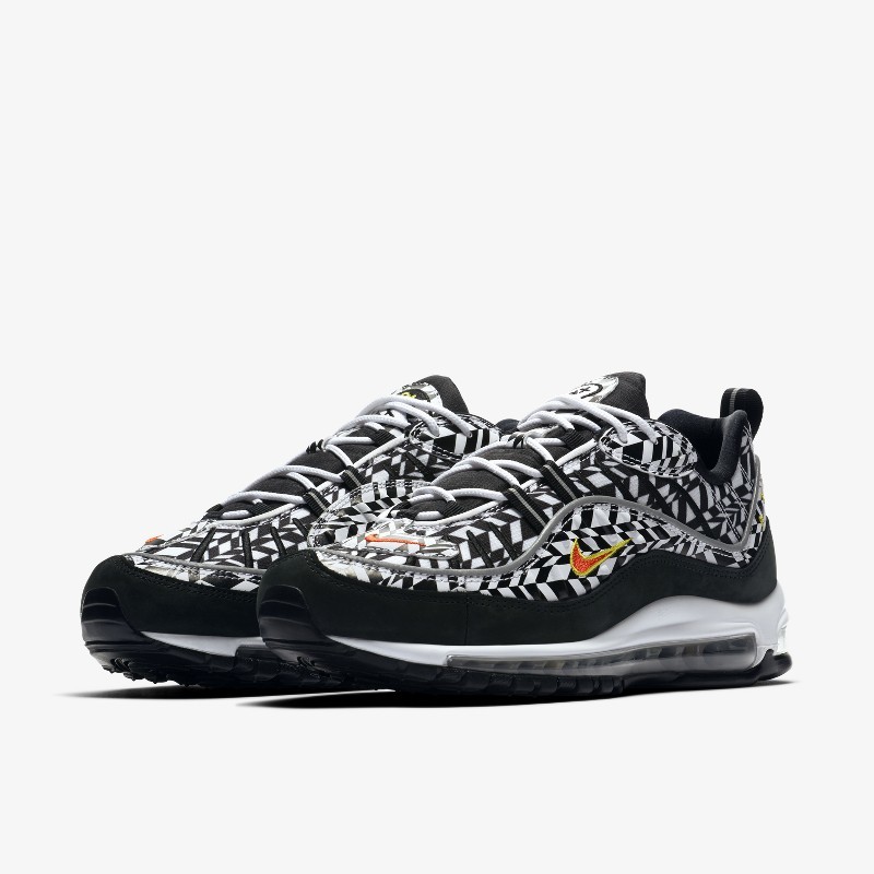 Air max 98 aop black on sale